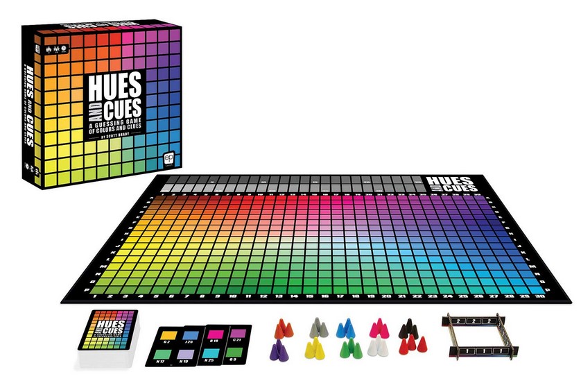 Hues and Cues, A Guessing Game of Colors and Clues