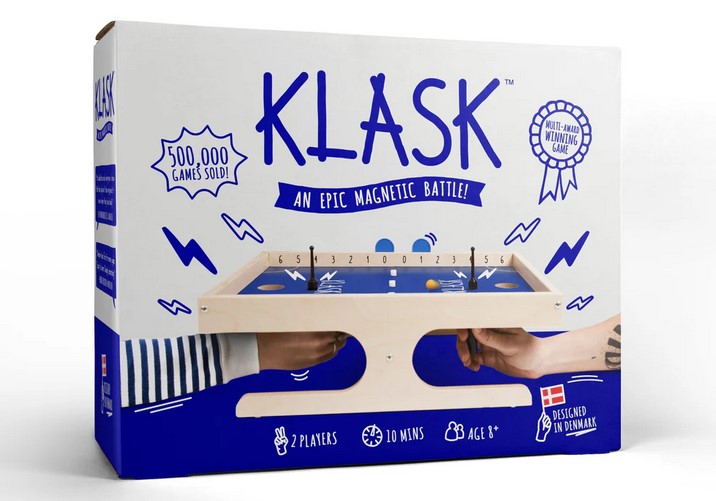 Klask, the Magnetic Game of Skill