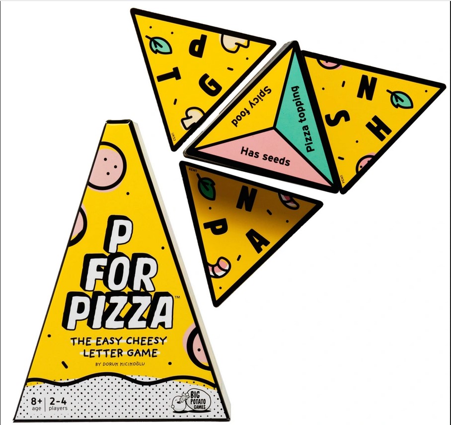 P for Pizza: the Easy Cheesy Letter Game