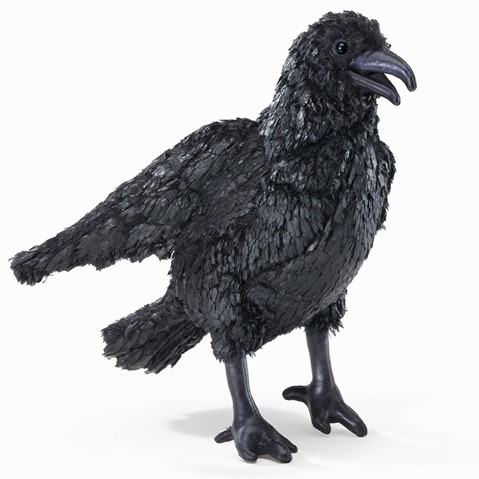 Crow puppet