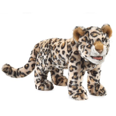Leopard cub puppet